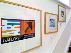 Darwin Children’s Art Framed at Falmouth Art Gallery John Dyer Gallery