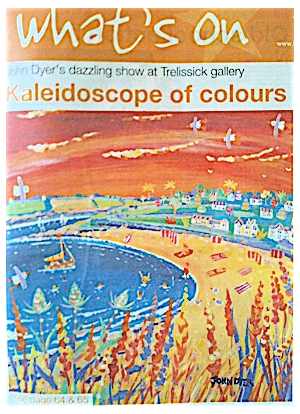 Dazzling John Dyer exhibition at National Trust's Trelissick Gallery John Dyer Gallery