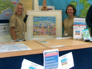 John Dyer Gallery Displays around Falmouth for Tall Ships 2008 John Dyer Gallery