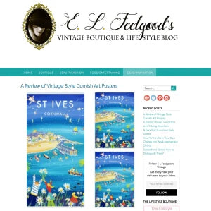 Vintage lifestyle blog reviews John Dyer Gallery art posters John Dyer Gallery