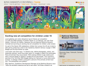 King Harry's Cornwall feature John Dyer Art