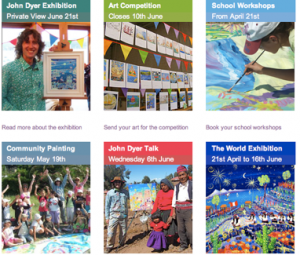 John Dyer - Resident Artist for Gyllyngdune Gardens 2012