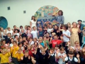 John Dyer - Official opening of Devoran School John Dyer Gallery