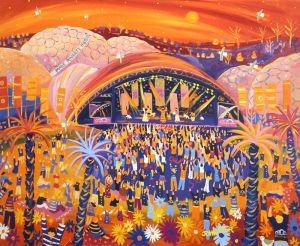 John Dyer -resident artist for Live 8 Africa Calling John Dyer Gallery