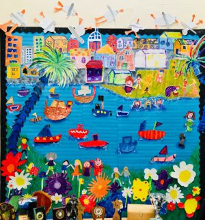 Lanlivery School has been inspired by the art of John Dyer! John Dyer Gallery