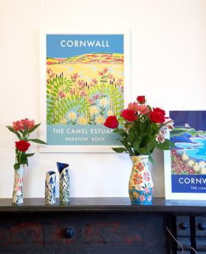 Painted flowers for Valentine's day John Dyer Gallery
