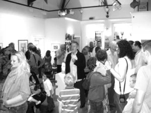 Hundreds of people flock to John Dyer event at Falmouth Art Gallery John Dyer Gallery