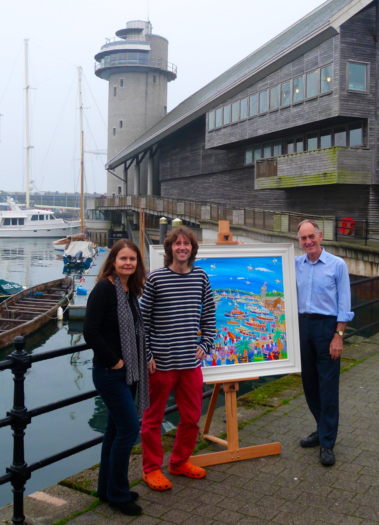 John Dyer appointed as the Artist in Residence for the Falmouth to Royal Greenwich Tall Ships Regatta 2014 John Dyer Gallery