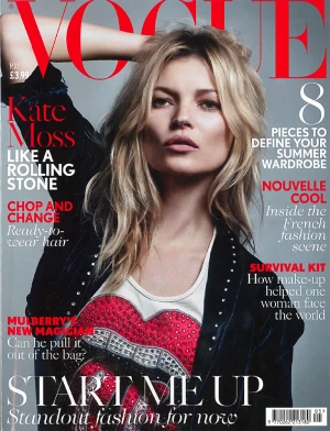 Vogue Magazine features Godrevy Lighthouse painting by Cornish artist John Dyer John Dyer Gallery