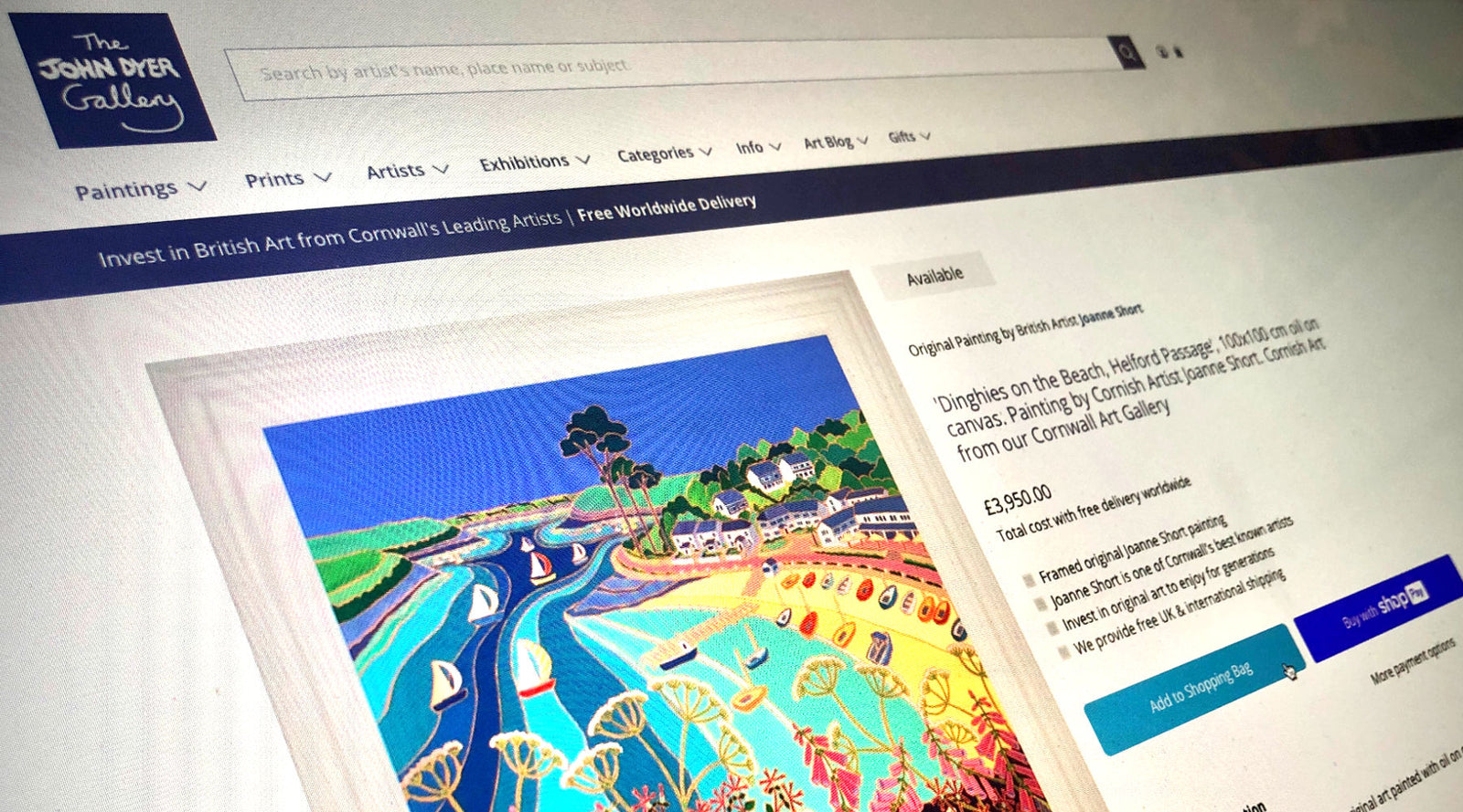 Discover Affordable Art to Buy Online: Your Ultimate Guide to Original and Engaging Pieces John Dyer Gallery