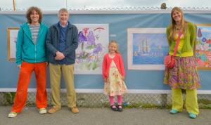 Art from the The John Dyer Gallery creates a Splash in Falmouth with three generations of artists. John Dyer Gallery