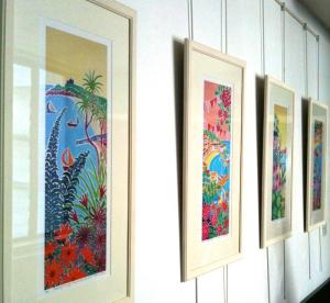 Royal Cornwall Hospital select John Dyer and Joanne Short art for their permanent collection