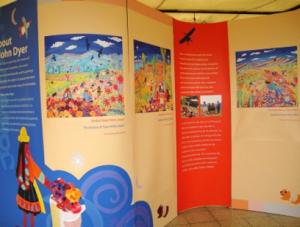 John Dyer Science and Art Exhibition in Lima, Peru