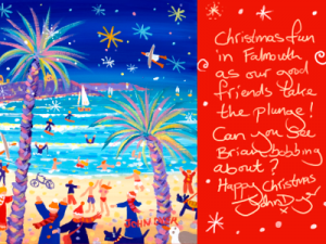 Postcard from an Artist. Cornwall Today feature The John Dyer Gallery for Christmas