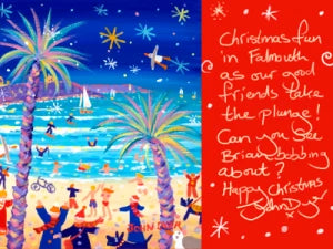 Postcard from an Artist. Cornwall Today feature The John Dyer Gallery for Christmas John Dyer Gallery