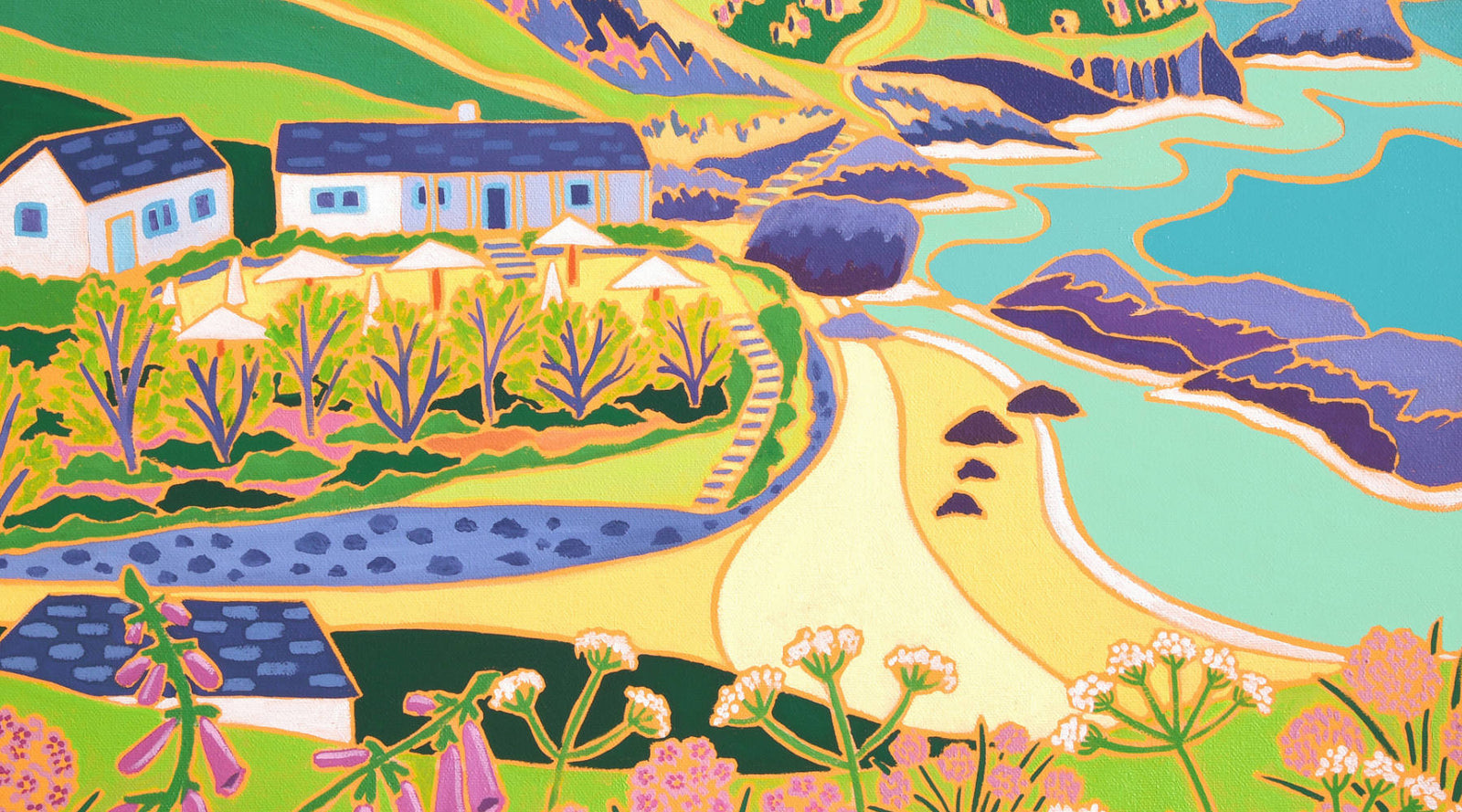 Cornish Seascapes: A walk to the Lizard & Inspiring Prints and Paintings John Dyer Gallery