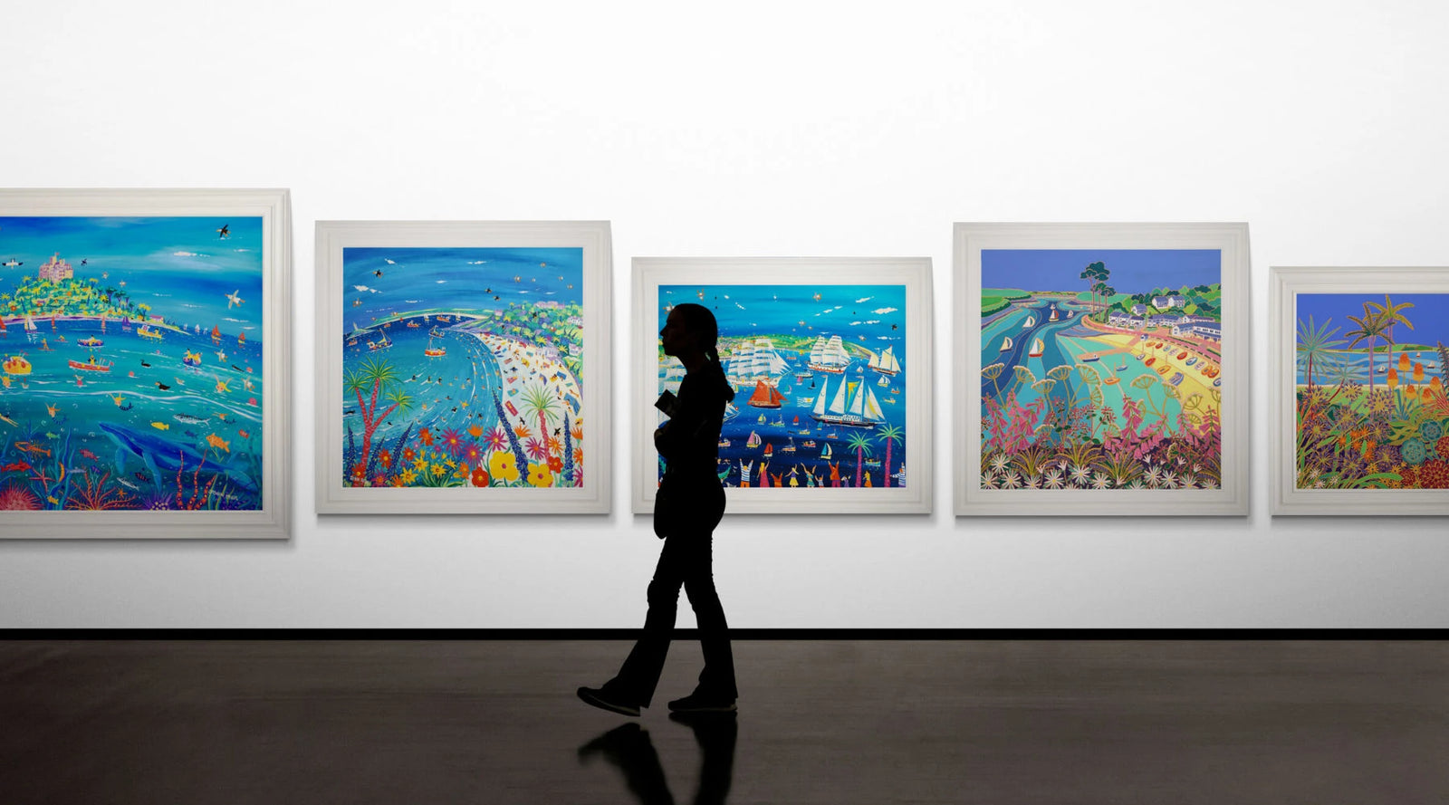 Unleash Your Inner Art Collector - Visit Our Breathtaking Crypt Gallery St Ives Exhibition and Buy Paintings by Cornish Artists John Dyer Gallery