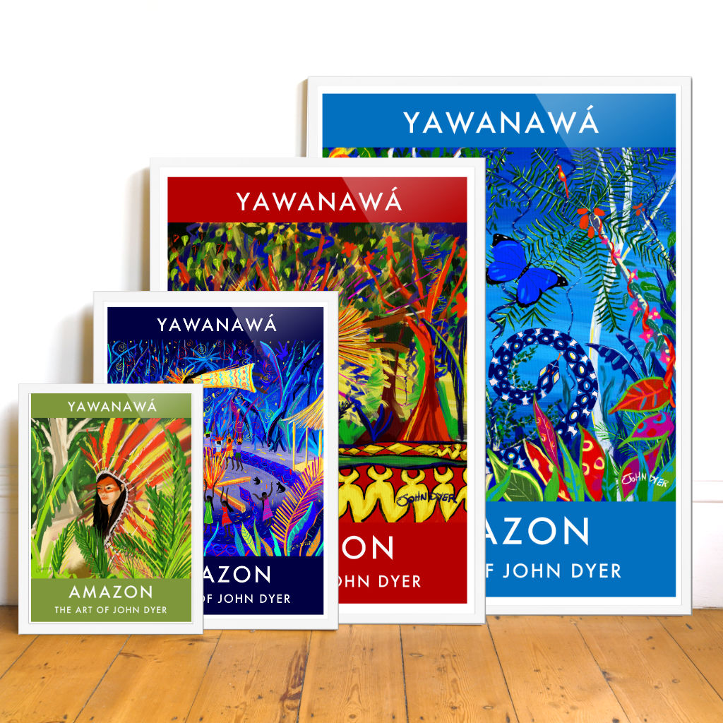 Amazon Rainforest Wall Art Poster Prints
