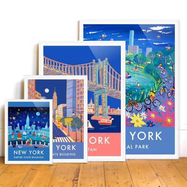 New York City Prints - Posters of New York by British Artists