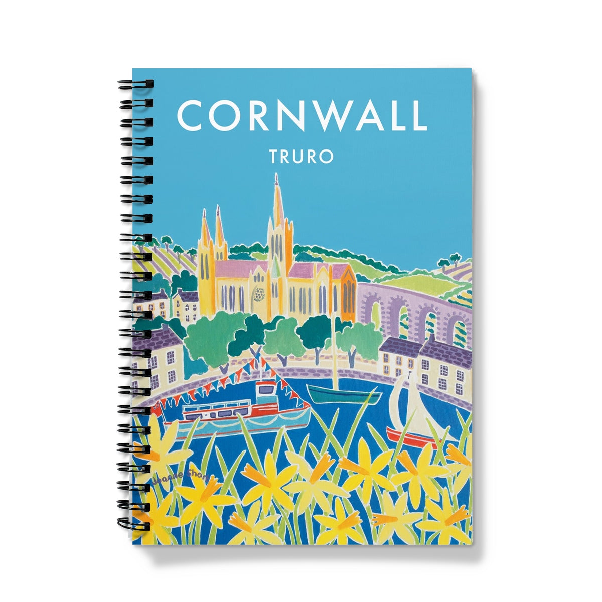 Truro, Cornwall Contemporary Art Notebook by Joanne Short