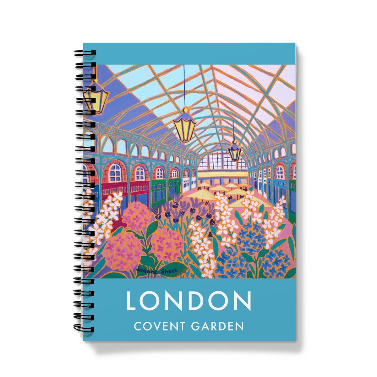 Covent Garden London, Contemporary Art Notebook by Joanne Short