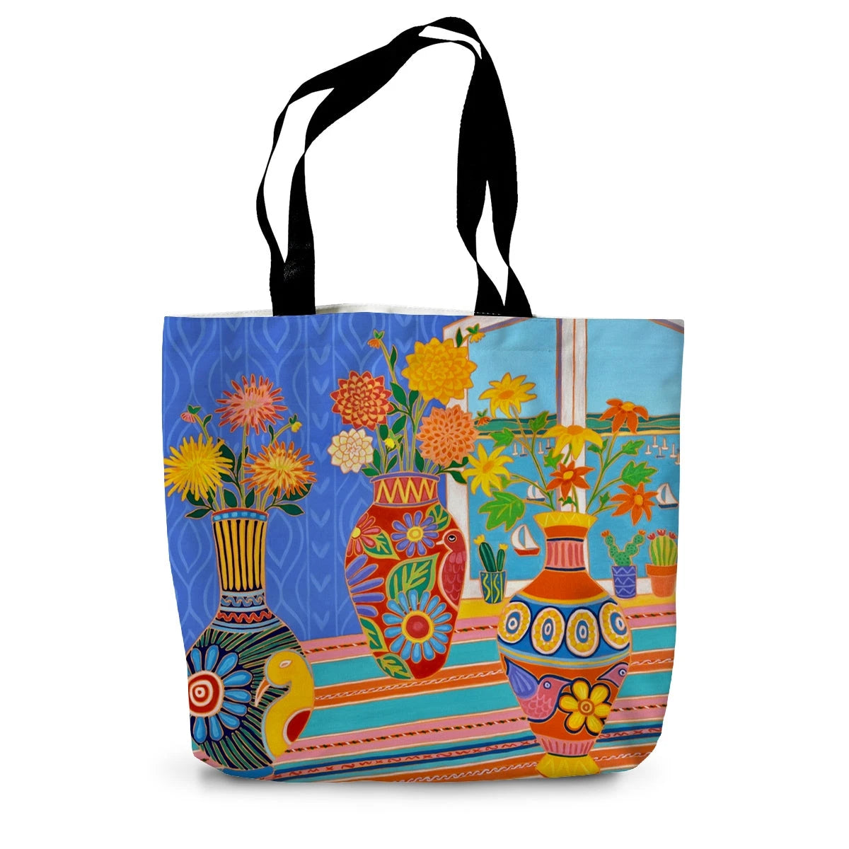 Mexican Fiesta by Joanne Short Canvas Tote Bag Joanne Short