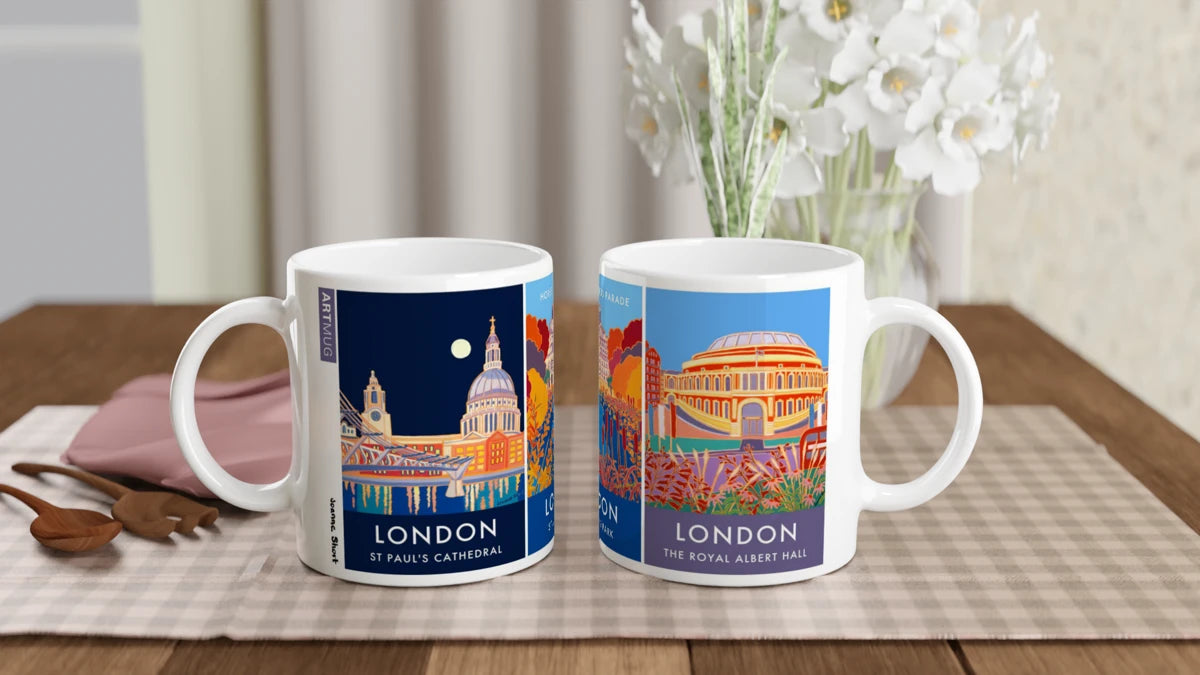 London Ceramic Art Mug Bundle Set by Joanne Short Joanne Short