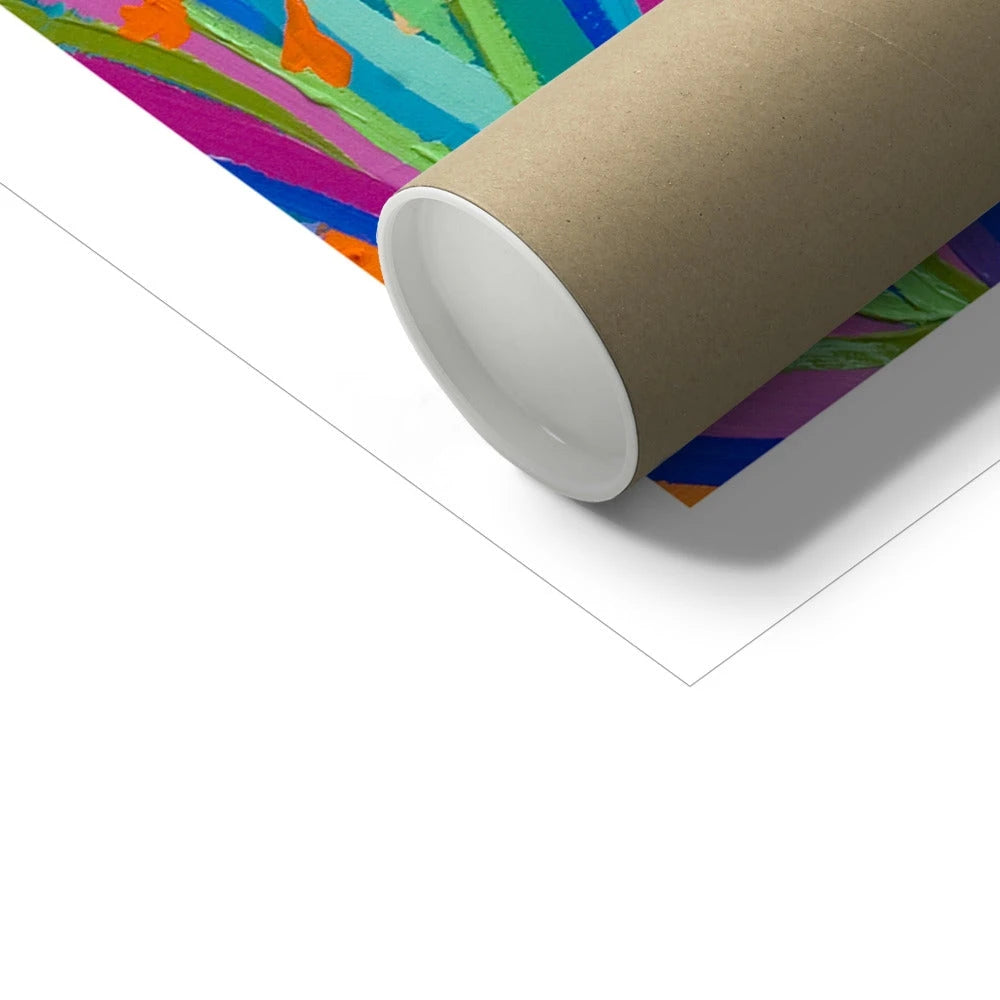 John Dyer Ring Tailed Lemurs, Open Edition Fine Art Print. Animal Art Prints John Dyer