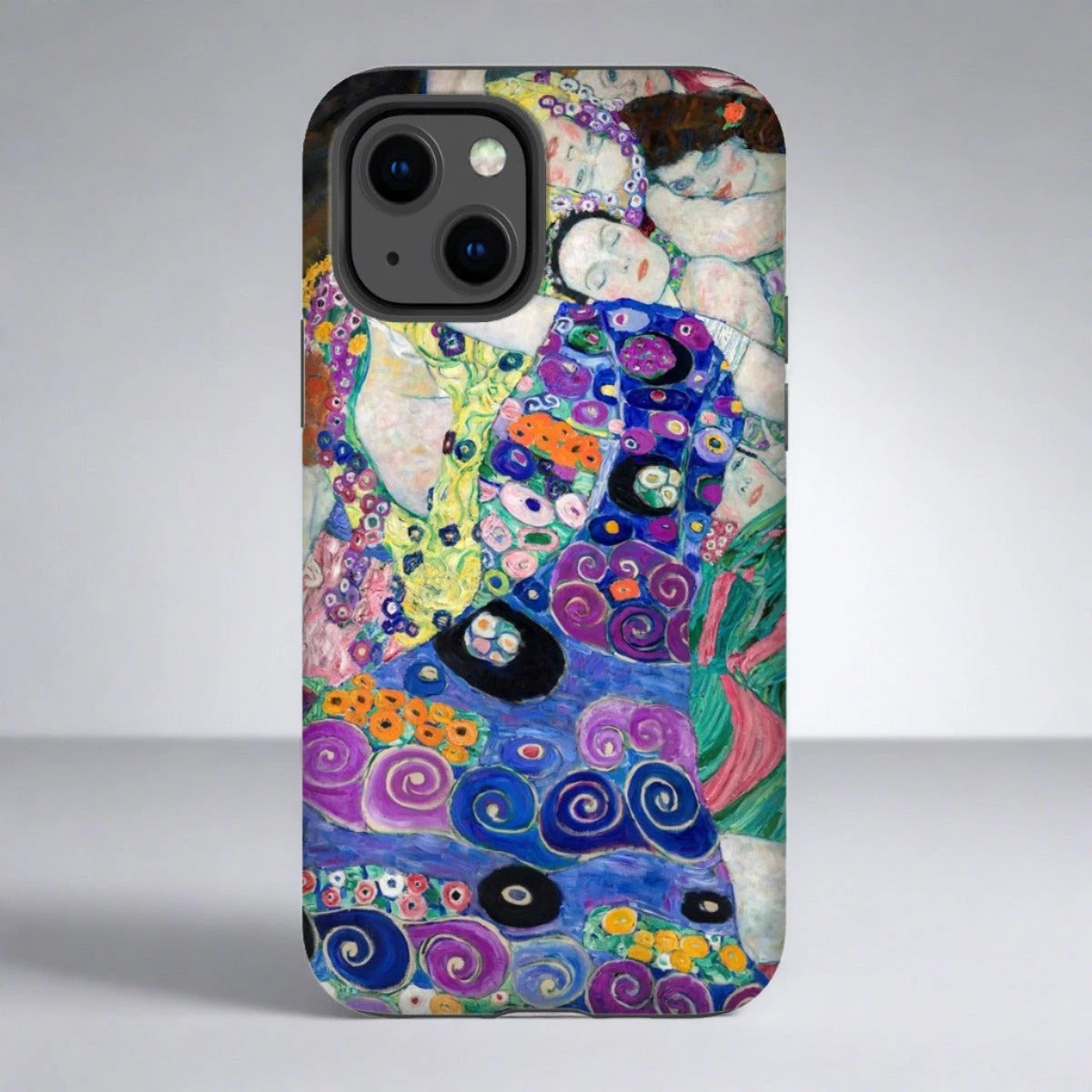 Tough Art Phone Case. 'The Maiden'. Artist Gustav Klimt. British Art Gallery Gustav Klimt