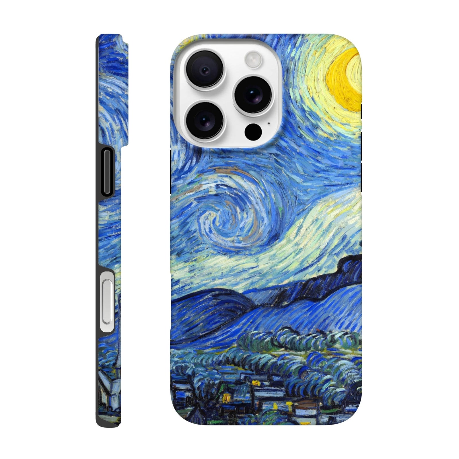 Tough Art Phone Case. 'Starry Night'. Artist Vincent Van Gogh. French Art Gallery Vincent Van Gogh