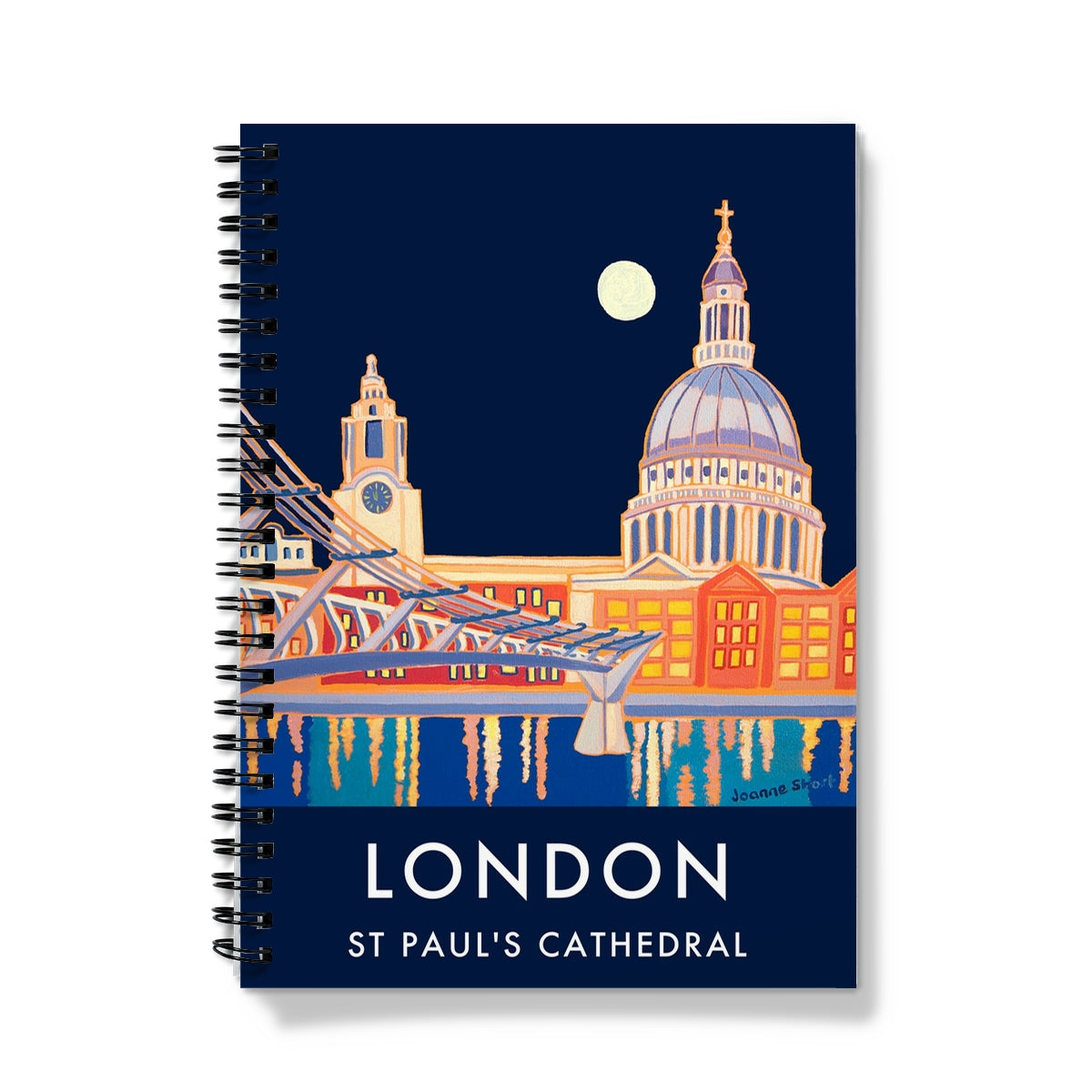 London St Paul's Cathedral Contemporary Art Notebook by Joanne Short