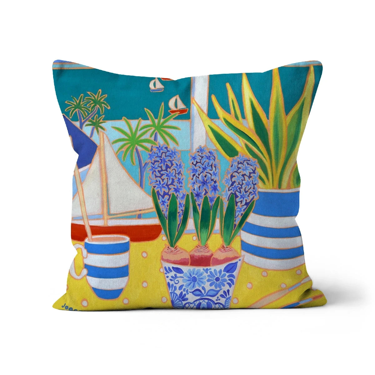 Art Studio View, Joanne Short Cushion Joanne Short