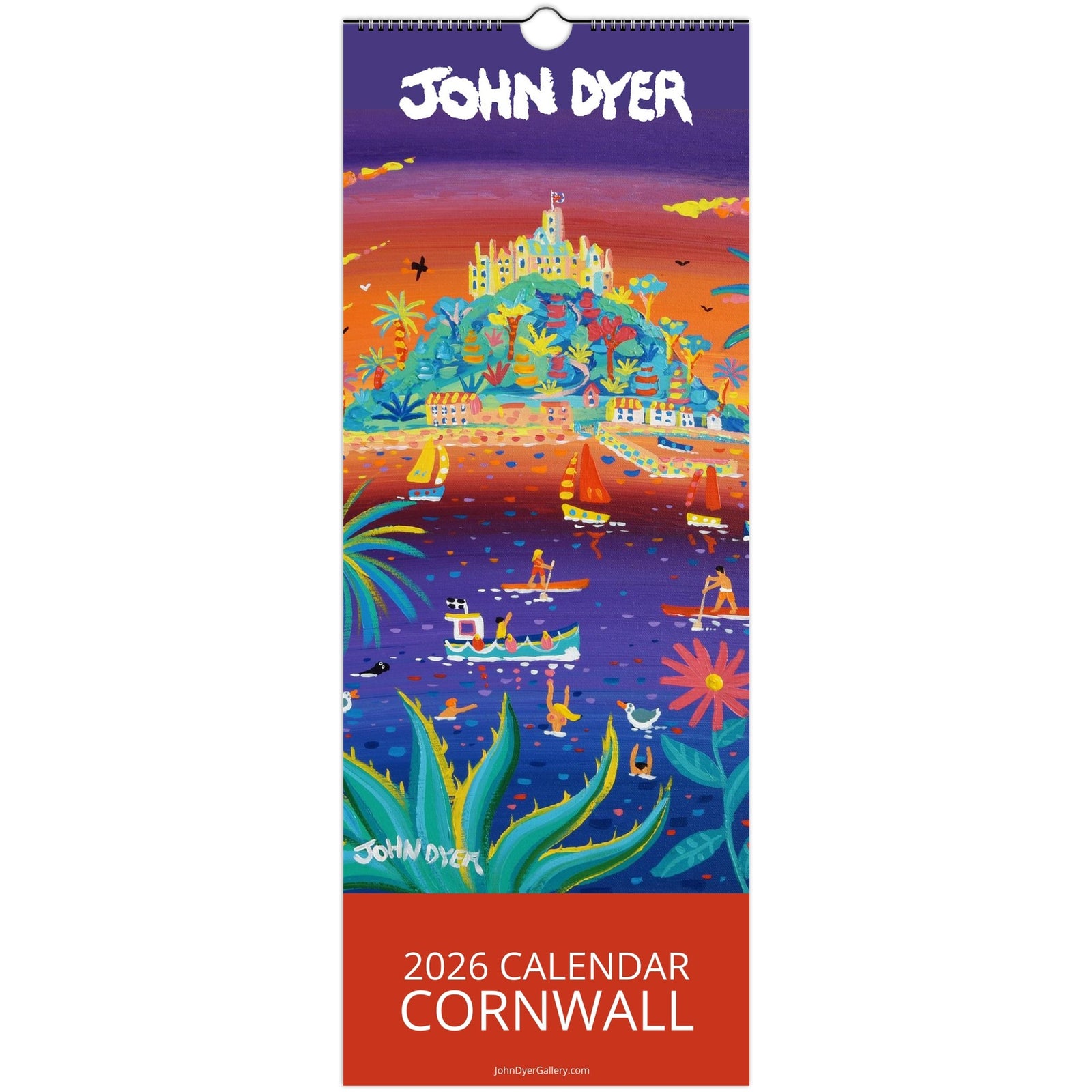John Dyer 2026 Cornwall Wall calendars
