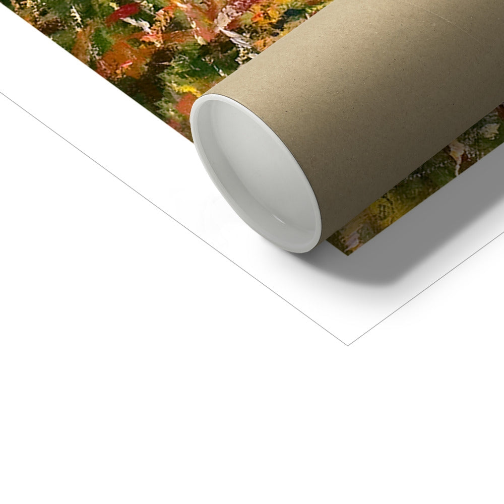 Ted Dyer Fine Art Beach Print. Open Edition Cornish Art Print. 'Early Summer Helford'. Cornwall Art Gallery