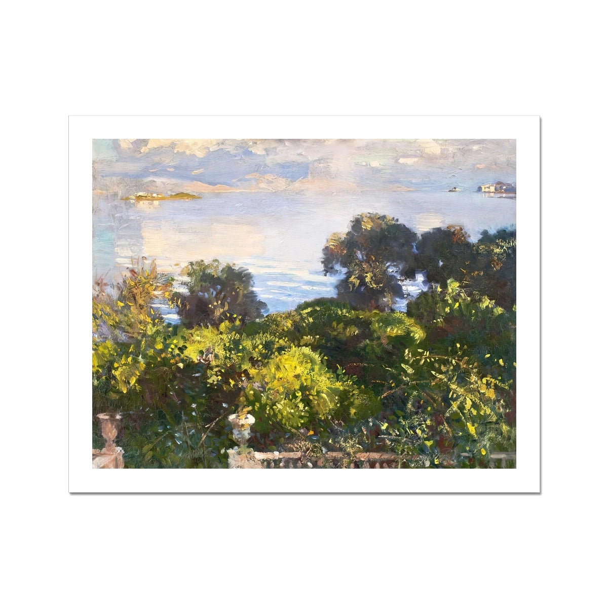 Oranges at Corfu by John Singer Sargent (1909). Greece Artwork Open Edition Art Print. Greek Art Gallery Historic Art Print John Singer Sargent