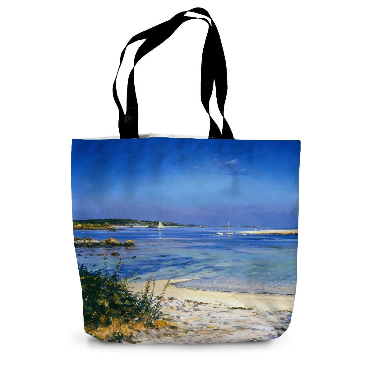 Clear Waters, Tesco by Ted Dyer Canvas Tote Bag Ted Dyer