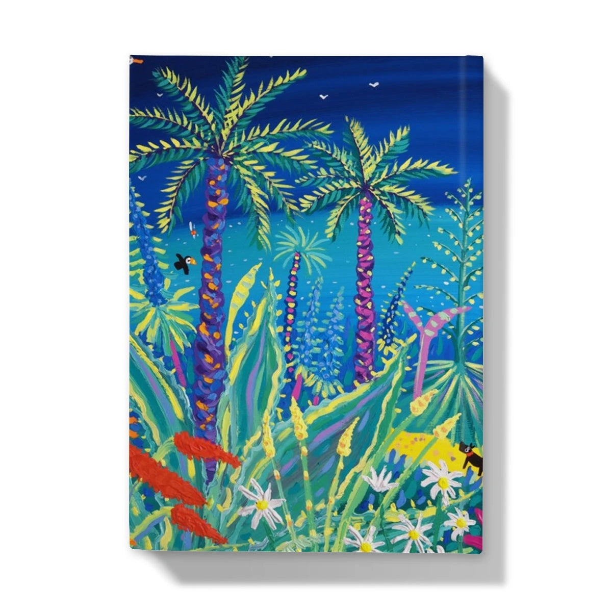 John Dyer Art Hardback Notebook Journal. Tresco Abbey Garden John Dyer