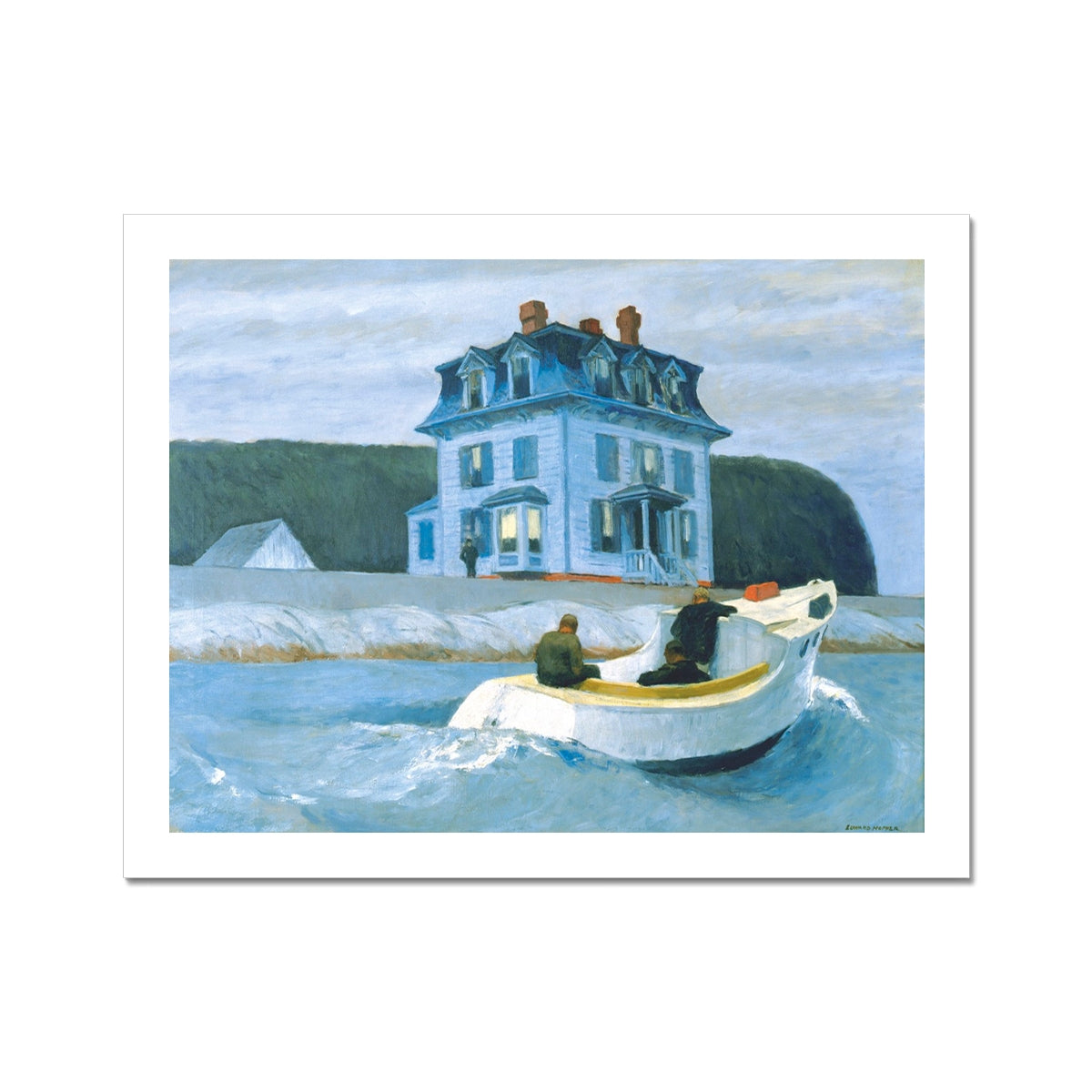 The Bootleggers by Edward Hopper. Open Edition Fine Art Print. Historic Art