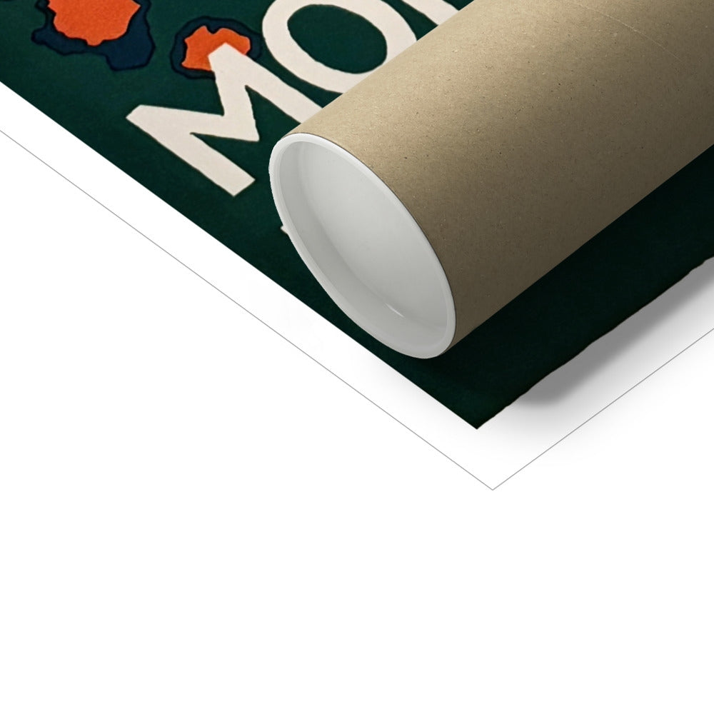 Vintage Travel Poster Print of Monaco Monte-Carlo by Roger Broders. Open Edition Fine Art Print. Historic Art