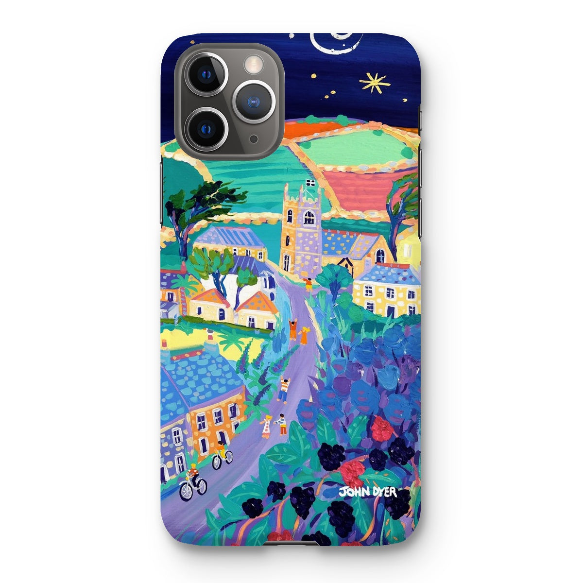 Snap Art iPhone Case. Zennor. Artist John Dyer. Cornwall Art Gallery