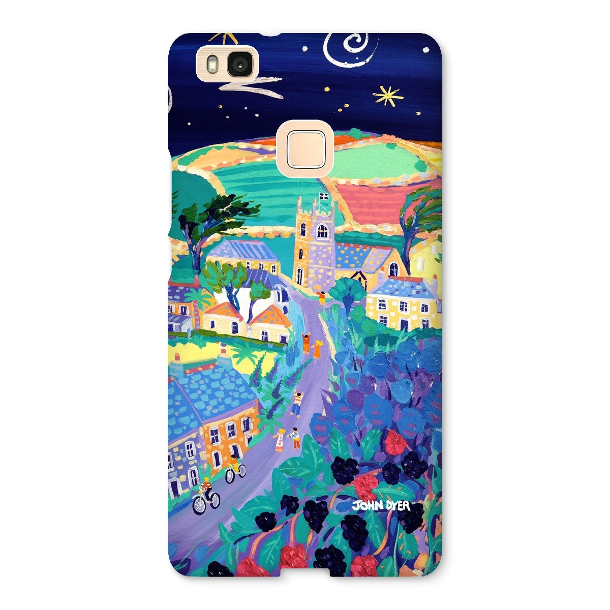 Snap Art iPhone Case. Zennor. Artist John Dyer. Cornwall Art Gallery
