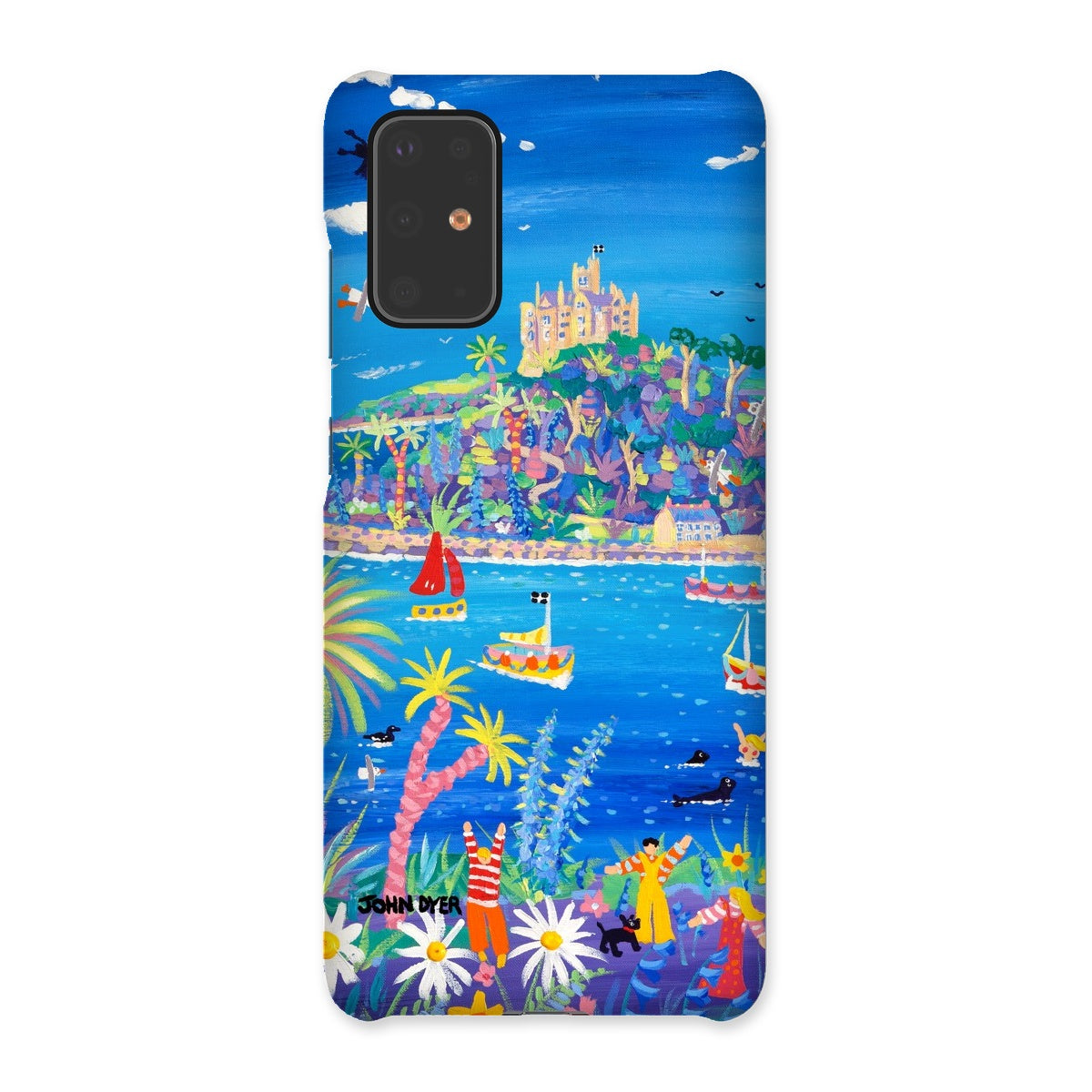 Snap Art Phone Case. St Michael's Mount. Artist John Dyer. Cornwall Art Gallery