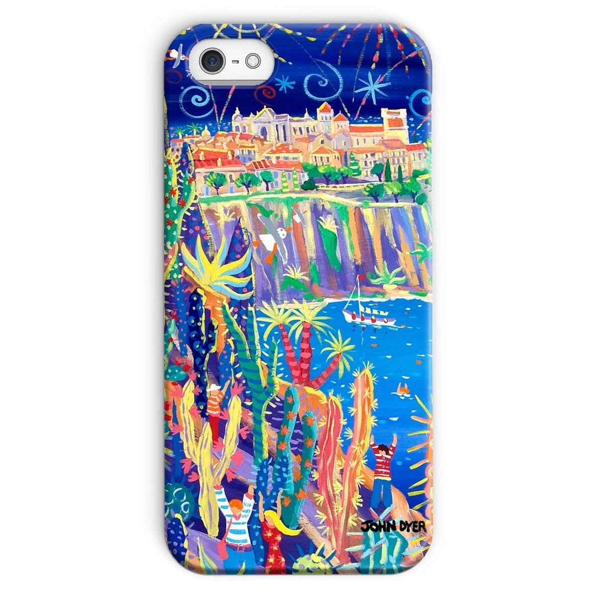Snap Art Phone Case. Jardin Exotiques, Monaco. Artist John Dyer. Cornwall Art Gallery John Dyer