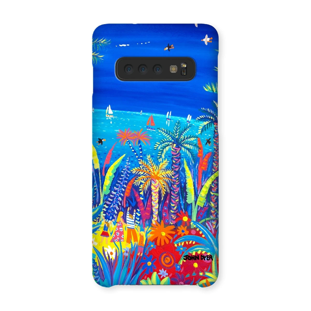Snap Art Phone Case. Tresco Abbey Gardens. Artist John Dyer. Cornwall Art Gallery John Dyer