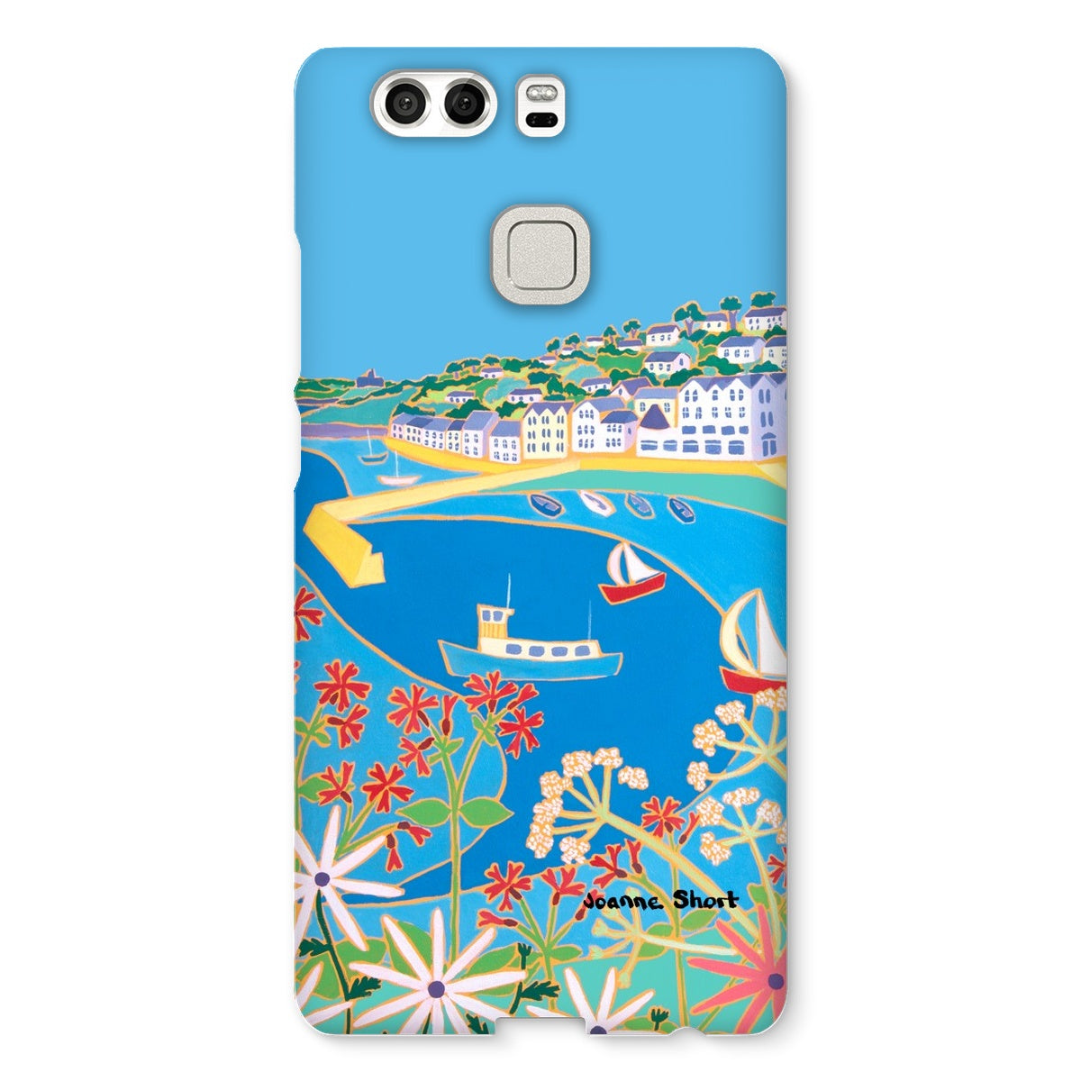 Snap Art Phone Case. St Mawes. Artist Joanne Short. Cornwall Art Gallery