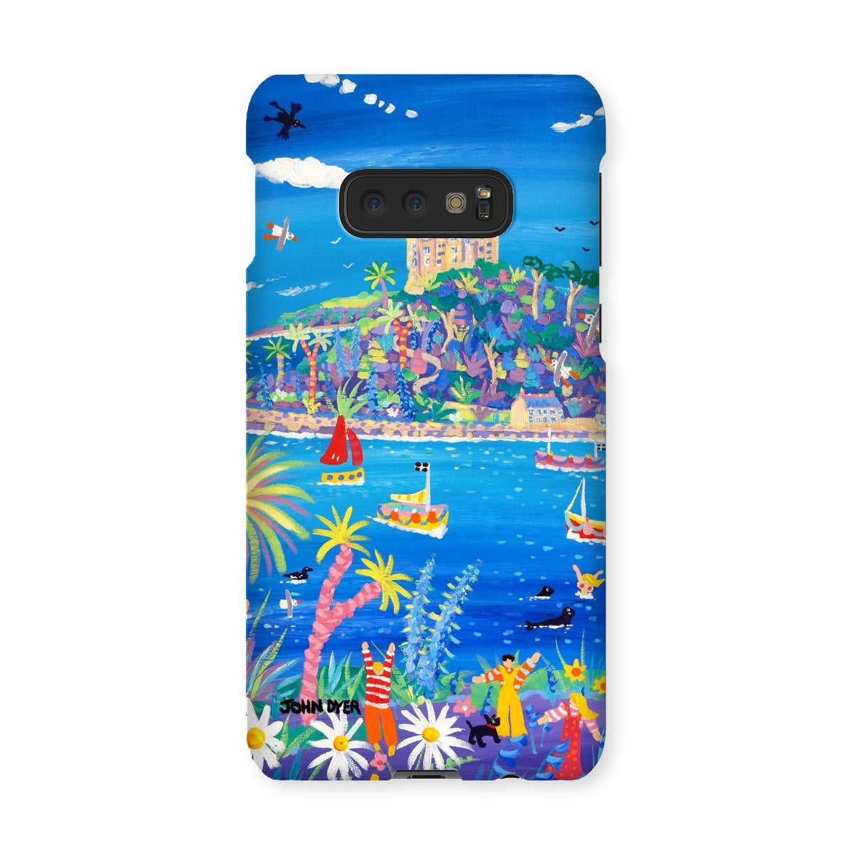 Snap Art Phone Case. St Michael's Mount. Artist John Dyer. Cornwall Art Gallery