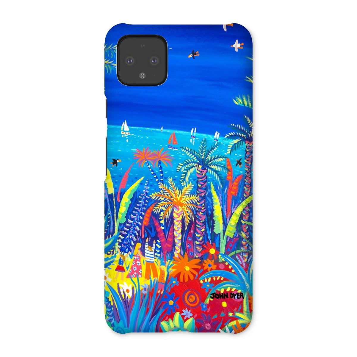 Snap Art Phone Case. Tresco Abbey Gardens. Artist John Dyer. Cornwall Art Gallery