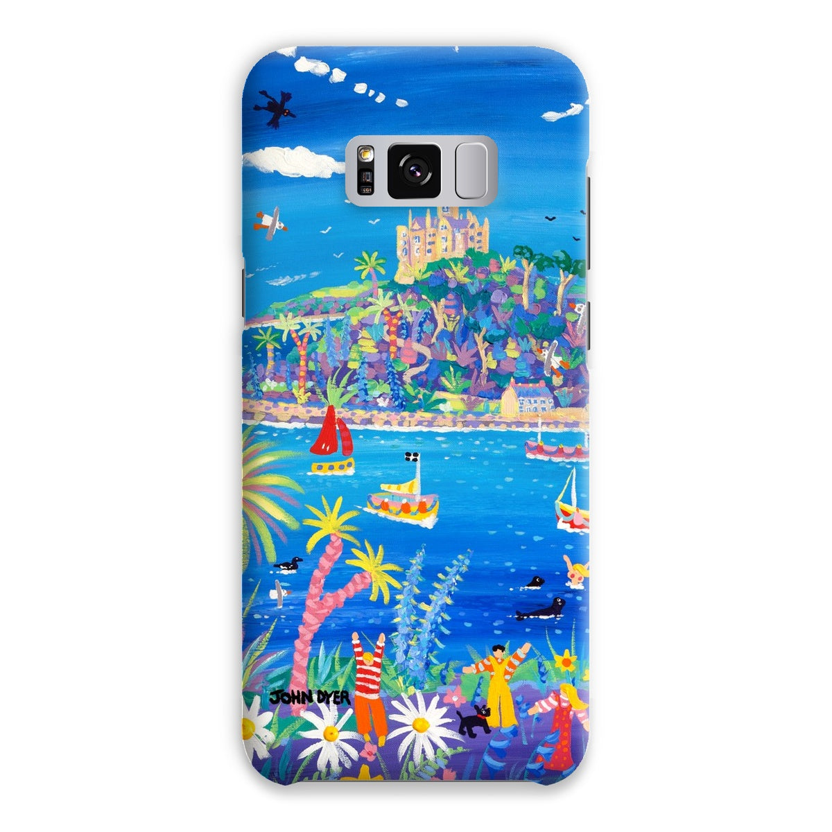 Snap Art Phone Case. St Michael's Mount. Artist John Dyer. Cornwall Art Gallery