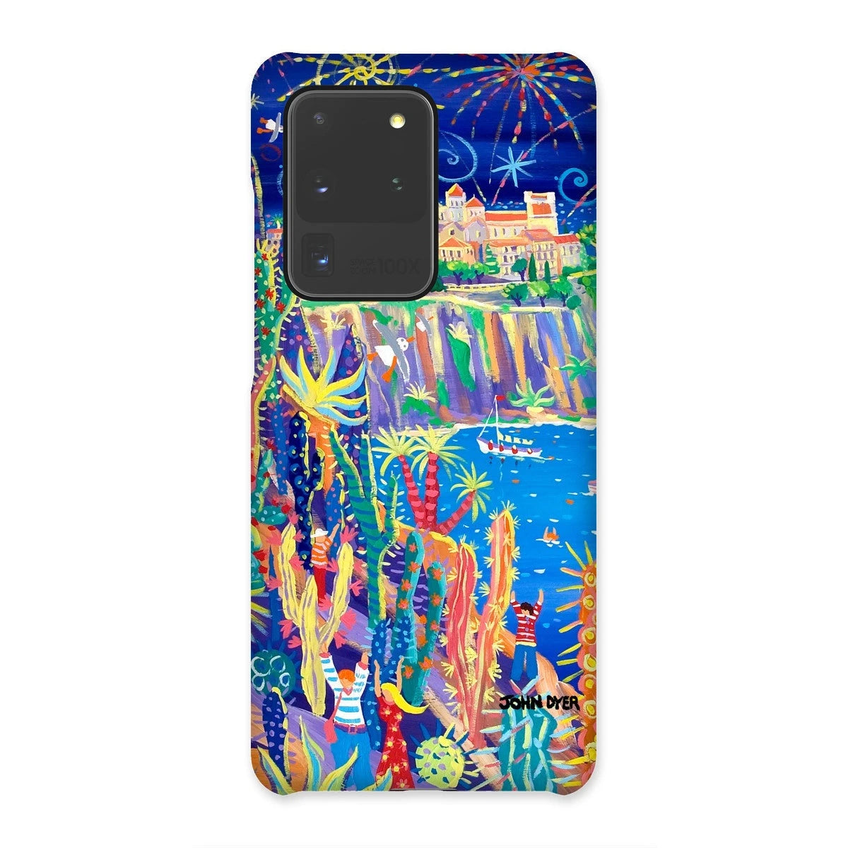 Snap Art Phone Case. Jardin Exotiques, Monaco. Artist John Dyer. Cornwall Art Gallery John Dyer