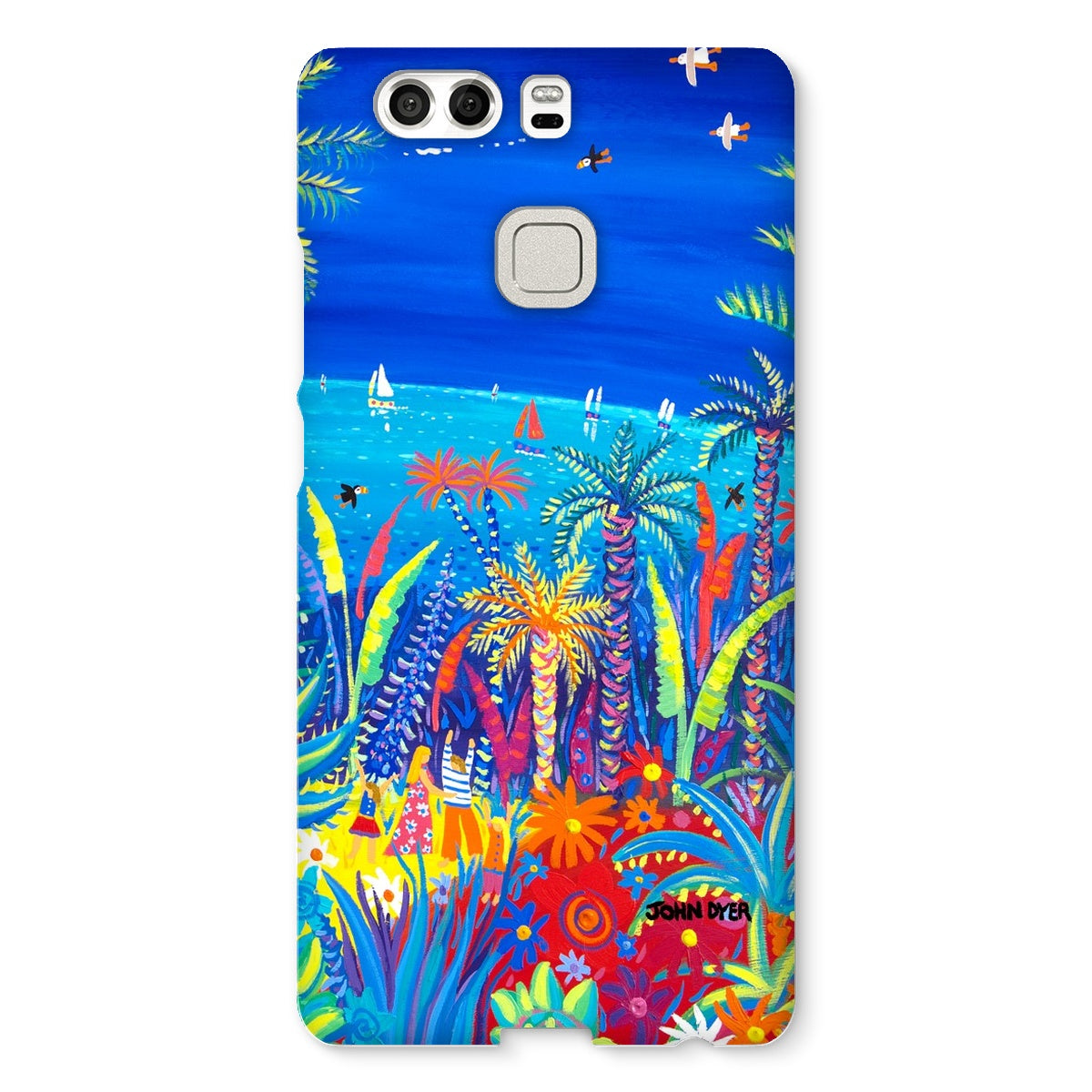 Snap Art Phone Case. Tresco Abbey Gardens. Artist John Dyer. Cornwall Art Gallery